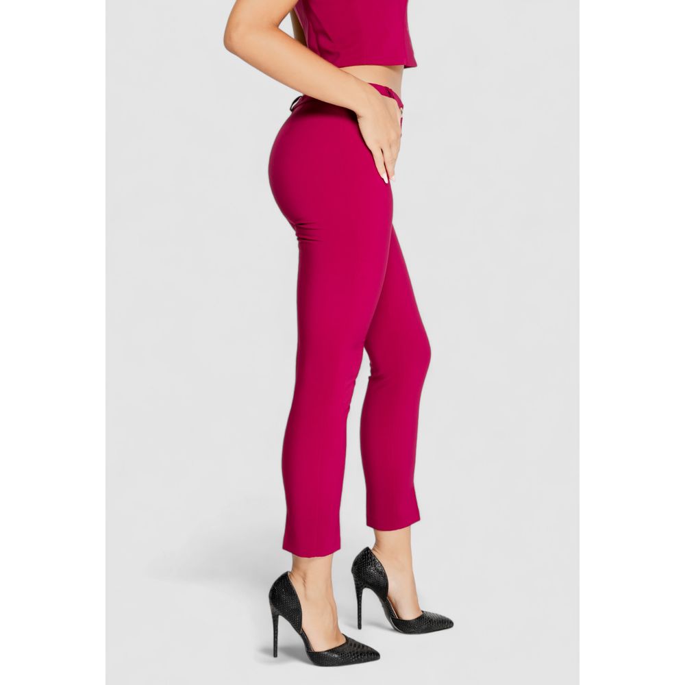 Rinascimento Bordeaux Polyester Pant